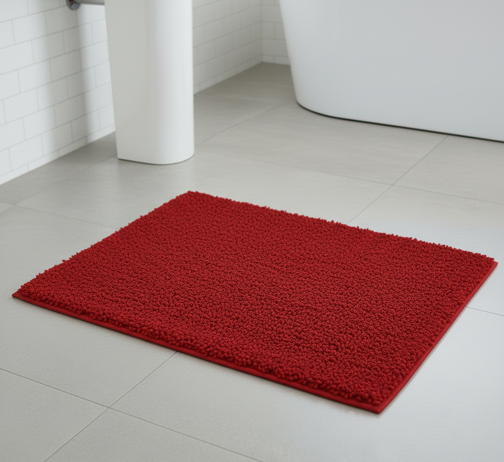 Bath Rug with Fast-Drying Surface