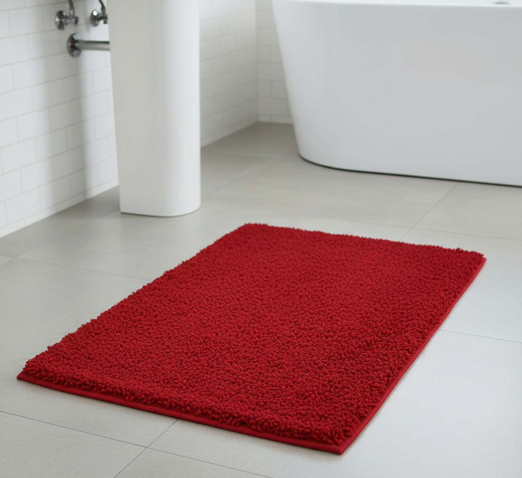 Bath Rug with Fast-Drying Surface